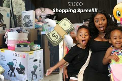 $3,000 Newborn Baby Shopping Spree Haul | Uppa, Doona, DockATot, Boppy, Munchkin, Evenflo + MORE!