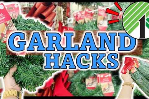 Why everyone is buying GARLANDS from the Dollar Store! BEST TOP Garland HACKS to TRY!
