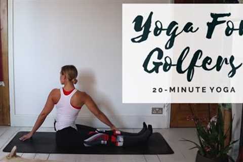 STRETCHING FOR GOLFERS | 20-Minute All Levels Yoga | CAT MEFFAN