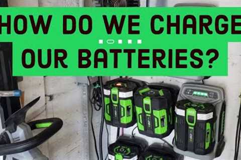 How do we charge our batteries? | ALL ELECTRIC LAWN CARE BUSINESS GUIDE