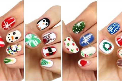 Cute Nail Art 2021 | Fun &amp; Easy Christmas Nail Design Compilation!