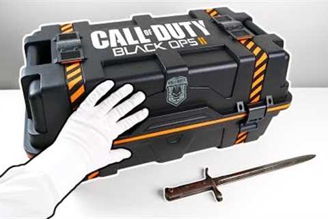 Black Ops 2 CARE PACKAGE Unboxing! Call of Duty Black Ops II Collector's Edition