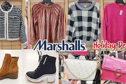 MARSHALLS SHOP WITH ME ❤️New Designer Winter #clothing #shoes #handbags #shopwithme #holidaydeals