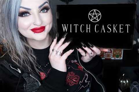 Witch Casket - Monthly Subscription Box Unboxing -  November 2022
