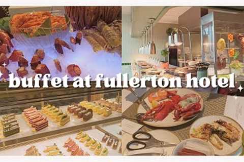 dinner buffet at fullerton hotel | #BuhayOFW