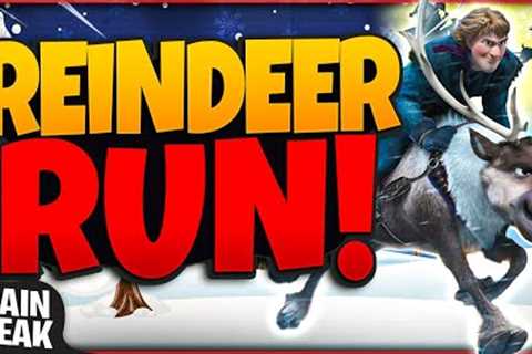 Reindeer Run! - A Winter Brain Break Activity | Christmas Games For Kids | GoNoodle Games