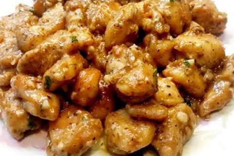 Butter Garlic Chicken Breast Recipe | Easy &amp; Quick Chicken Starter | Simple &amp; Easy Cooking