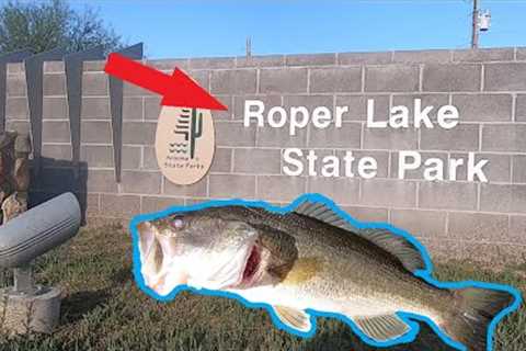 Bass Fishing Roper Lake: Success at a new Lake!