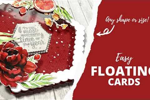 Make your cards FLOAT! Any shape &amp; size you like!!!