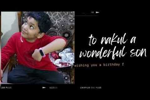 My 6th Birthday Gifts UNBOXING | surprise gifts for son | celebration of birthday | nakulbrainstuff