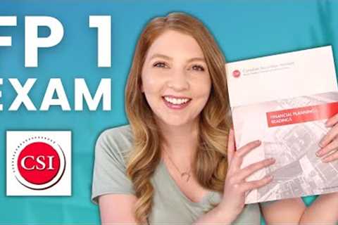 CSI Financial Planning 1 Exam - How to Pass FP1