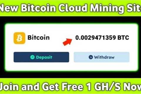 new Bitcoin cloud mining site//free site//#hindi #bts #freesite #mining #bts