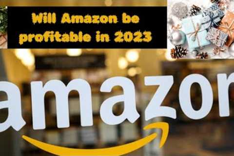Will Amazon be profitable after Christmas in 2023