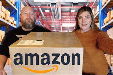 We bought a BIG BROWN BEAUTIFUL Amazon ELECTRONICS Mystery Box