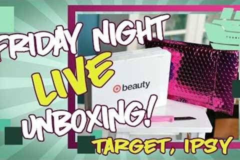 Target Beauty Box, PuraVida Monthly Club &amp; Ipsy LIVE Unboxing