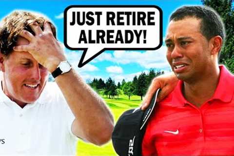 GOLFING MOMENTS THAT SHOCKED GOLF FANS