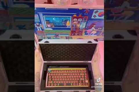 ASMR Unboxing of my Psychedelic Cyberboard Le Smoking R2 from Angry Miao 💖 #shorts