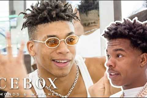 NLE Choppa Runs Into Lil Baby While Shopping For Jewelry!