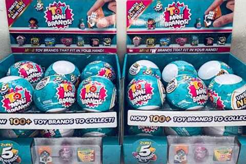 TOY MINI BRANDS WAVE 2 UNBOXING (2 Full Cases) 2021 - Zuru 5 Surprise Mini Brands Mini Toys
