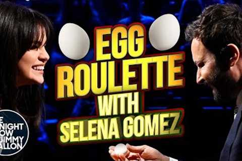 Egg Roulette with Selena Gomez | The Tonight Show Starring Jimmy Fallon
