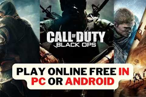 Top 5 Free Games Websites For Playing Online | PC &amp; Android | Latest 2022