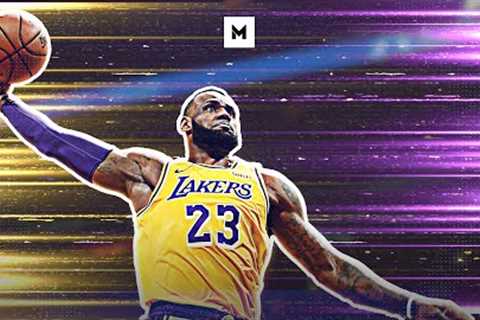 LeBron's BEST Dunks With The Lakers