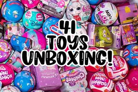 UNBOXING 41 NEW Blind Bags! HUGE Unboxing Party