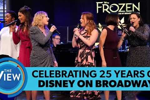 Disney on Broadway's Original Leading Ladies Reunite in Special Medley | The View