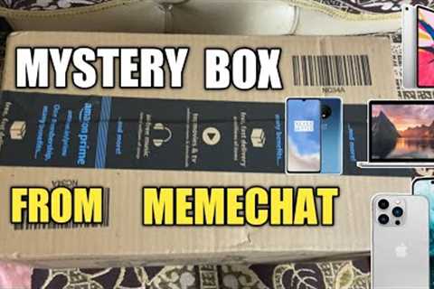 UNBOXING MYSTERY BOX 🎁 FROM MEMECHAT || MEMECHAT EXPOSED !! MEMECHAT ORDER DELAY ||