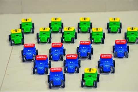 Unboxing and Review of 3 pcs small toy car set for kids return gift