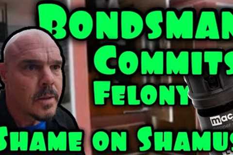 Monroe MI Bail Bondsman meets Poppa Smurf after stealing my phone