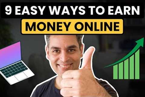9 SIMPLE and EFFECTIVE ways to EARN MONEY ONLINE! | Passive Income 2023 | Ankur Warikoo #shorts