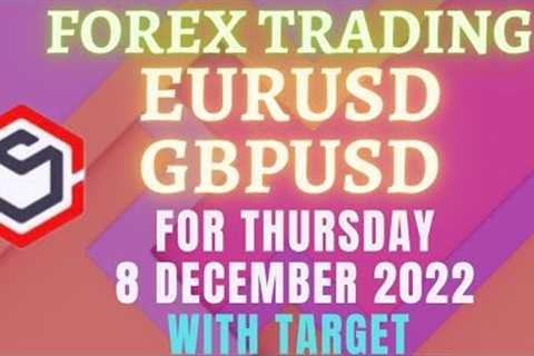 Forex Trading for Beginners | EURUSD GBPUSD Currency Trading for Today Thursday 8 December