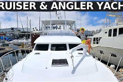 $994,000+ MIKELSON 43 GEN II SPORTFISHER Motor Yacht Tour Boat WALKTHROUGH &amp; SPECS Liveaboard
