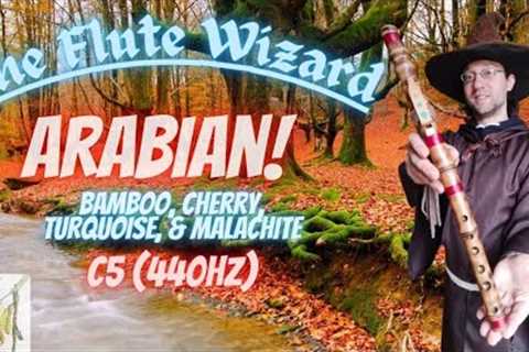 C5 Arabian Native style Bamboo Flute | Root chakra Meditation @The-Flute-Wizard