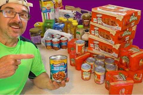 GIANT! Food Storage Prepper Pantry HAUL New Supplies Tour