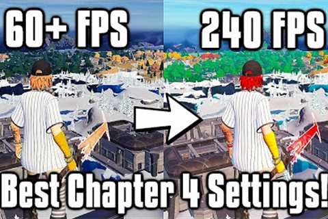 Fortnite Chapter 4 Settings Guide! - FPS Boost, Colorblind Modes, &amp; More!