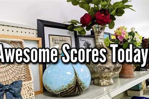 Shopping at Goodwill + Awesome Scores &amp; Finds! - My Thrift Haul/Thrifting in 2022