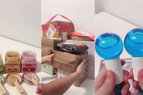 ASMR Unboxing Beauty and Skincare Products | Douyin China