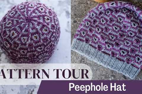 Fast, Fun, and Easy Two Color Hat Knitting Pattern