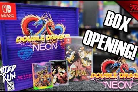 Unboxing Limited Run Double Dragon Neon Classic Edition &amp; Double Dragon IV Standard Edition