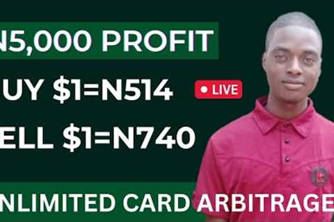 Unlimited Card Arbitrage opportunity, Make money online with this new Arbitrage update