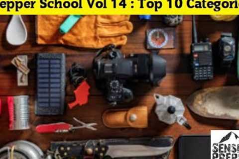 Prepper School Vol. 14: Top 10 Prepping Categories