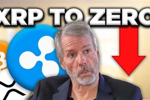 Michael Saylor Warns XRP Holders! (Ripple to ZERO!)