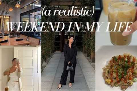 WEEKEND VLOG:  getting organized, easy &amp; simple recipe + trying new hobbies