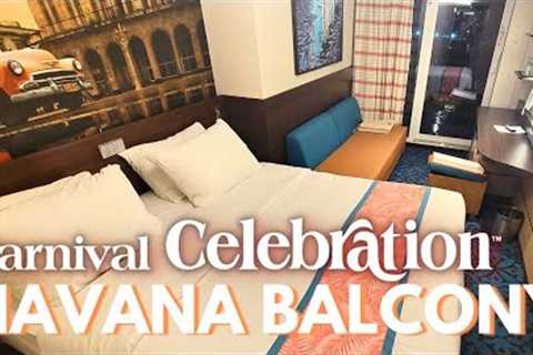Carnival Celebration Havana Balcony Tour 8230, Carnival Cruise Line