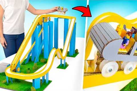 How To Build Cardboard Slide Ride For Cars