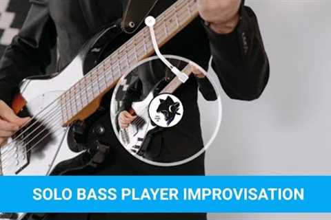 SOLO BASS PLAYER IMPROVISATION