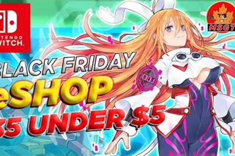 BEST Nintendo eSHOP DEALS UNDER $5 Live Now! Black Friday | Cyber Monday Nintendo Switch eSHOP Sale