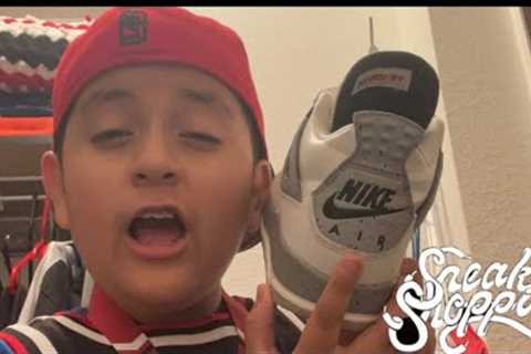 Lil Potato Goes Sneaker Shopping